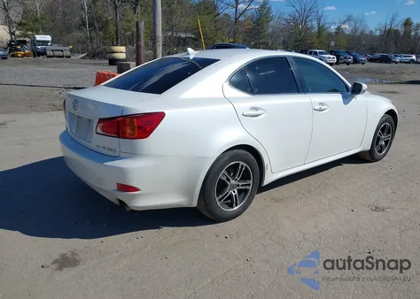 2010 Lexus Is 250 from USA, damaged, VIN JTHCF5C23A5036712